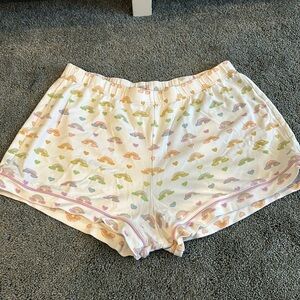 Rainbow Roller Rabbit pajama shorts